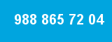 988 865 72 04 988 865 72 04